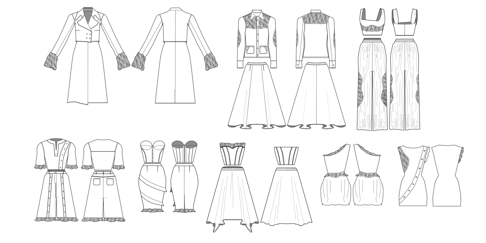Range de Dibujos Planos